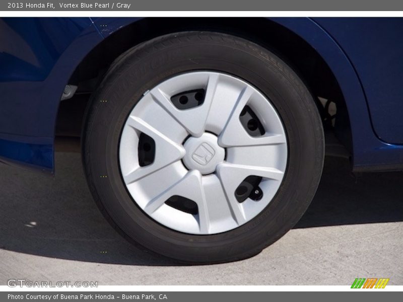 Vortex Blue Pearl / Gray 2013 Honda Fit