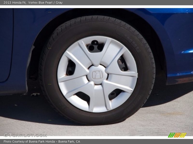 Vortex Blue Pearl / Gray 2013 Honda Fit