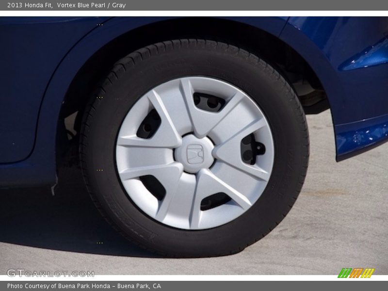 Vortex Blue Pearl / Gray 2013 Honda Fit
