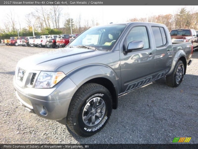 Front 3/4 View of 2017 Frontier Pro-4X Crew Cab 4x4