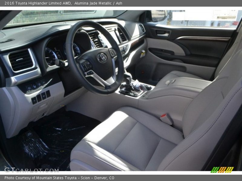 Alumina Jade Metallic / Ash 2016 Toyota Highlander Limited AWD