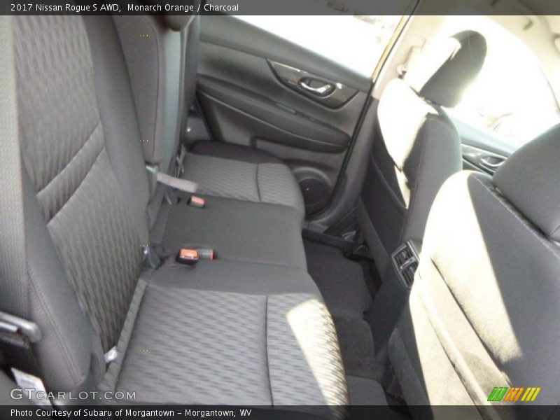 Monarch Orange / Charcoal 2017 Nissan Rogue S AWD