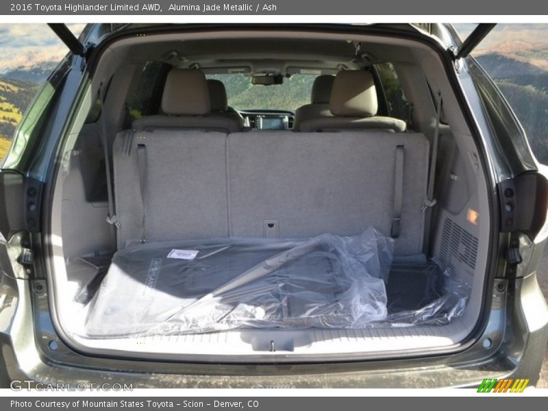 Alumina Jade Metallic / Ash 2016 Toyota Highlander Limited AWD