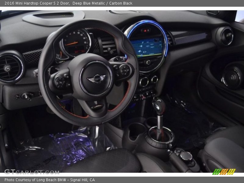 Deep Blue Metallic / Carbon Black 2016 Mini Hardtop Cooper S 2 Door