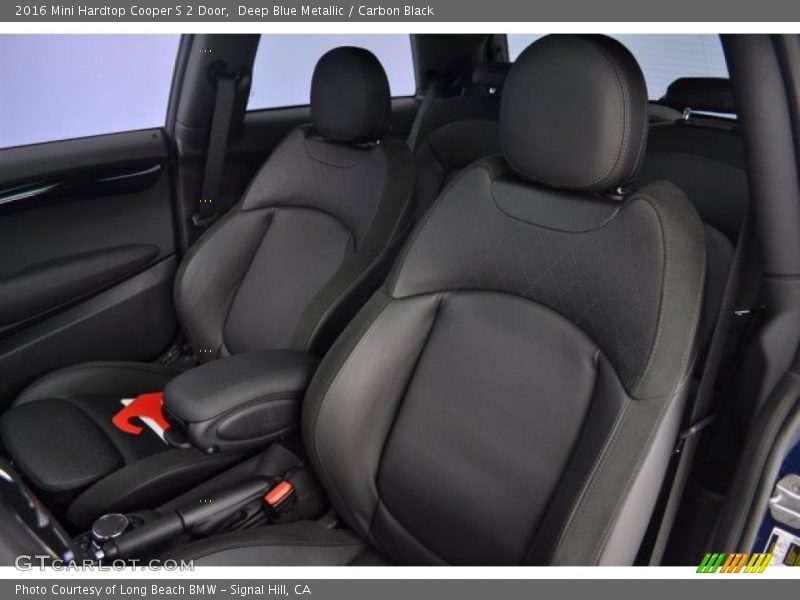 Deep Blue Metallic / Carbon Black 2016 Mini Hardtop Cooper S 2 Door