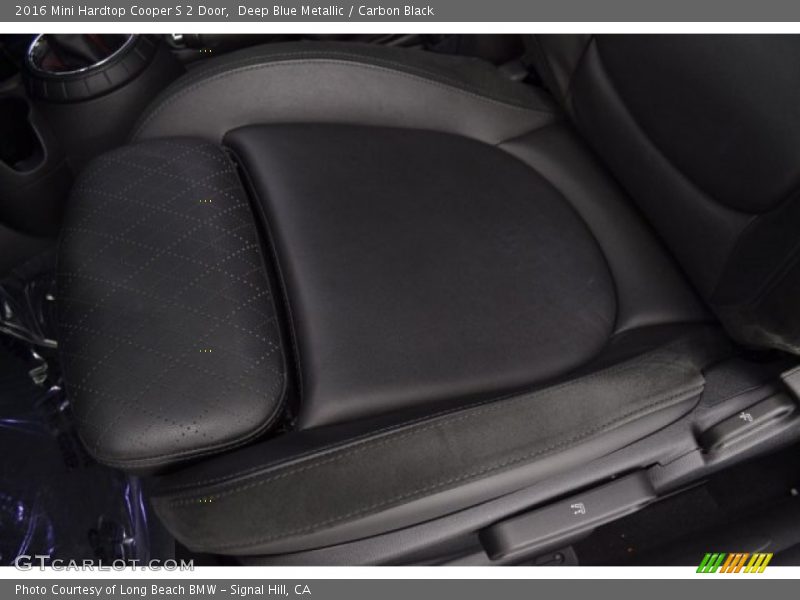 Deep Blue Metallic / Carbon Black 2016 Mini Hardtop Cooper S 2 Door