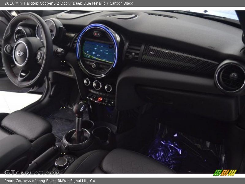Deep Blue Metallic / Carbon Black 2016 Mini Hardtop Cooper S 2 Door