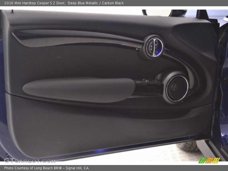 Deep Blue Metallic / Carbon Black 2016 Mini Hardtop Cooper S 2 Door