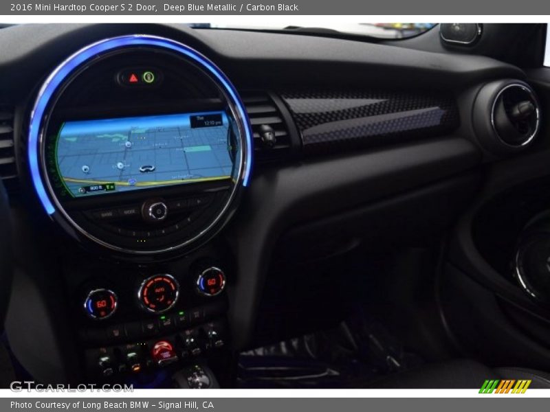 Deep Blue Metallic / Carbon Black 2016 Mini Hardtop Cooper S 2 Door