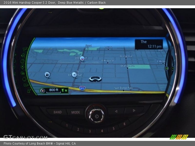 Deep Blue Metallic / Carbon Black 2016 Mini Hardtop Cooper S 2 Door