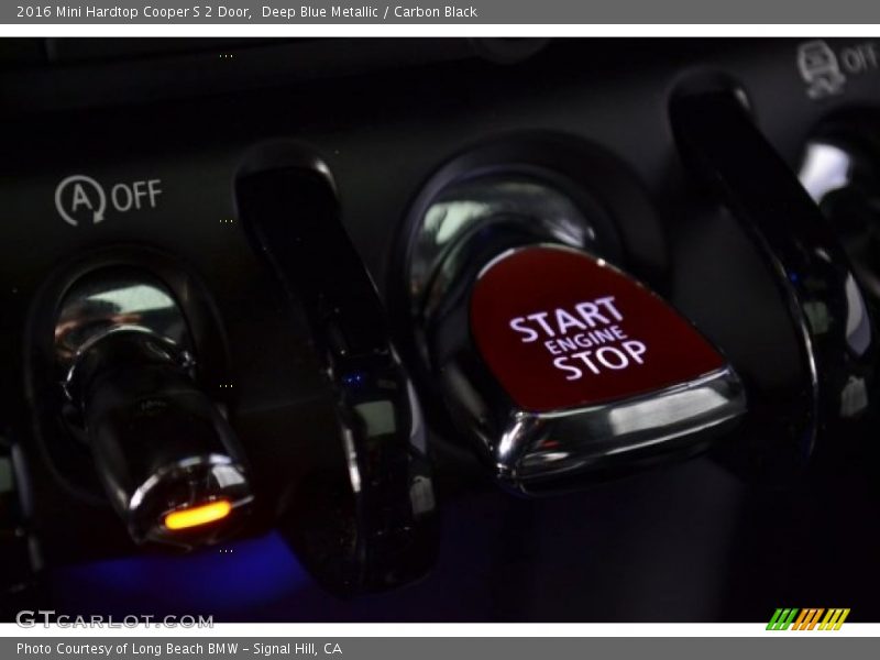 Deep Blue Metallic / Carbon Black 2016 Mini Hardtop Cooper S 2 Door