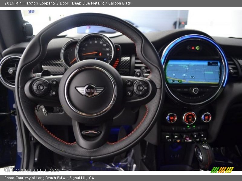 Deep Blue Metallic / Carbon Black 2016 Mini Hardtop Cooper S 2 Door