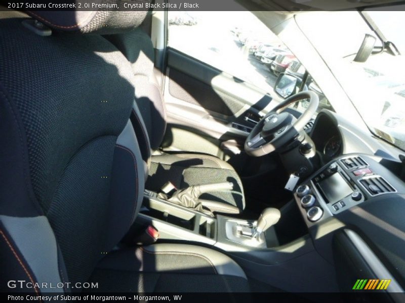 Crystal Black Silica / Black 2017 Subaru Crosstrek 2.0i Premium