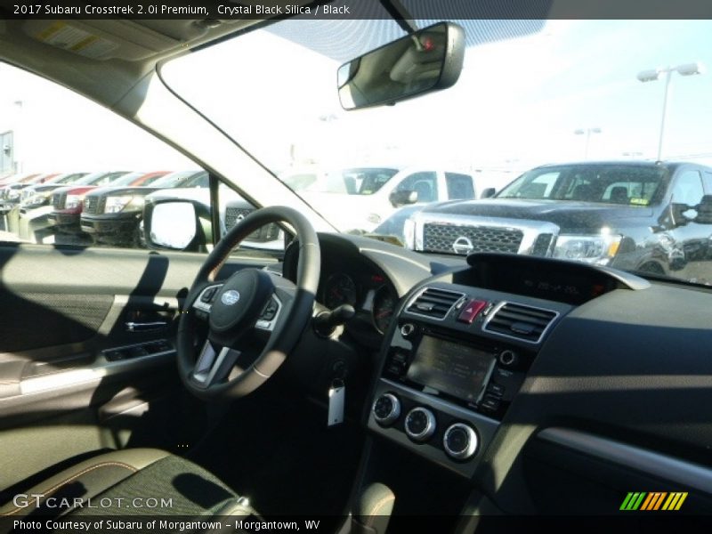Crystal Black Silica / Black 2017 Subaru Crosstrek 2.0i Premium