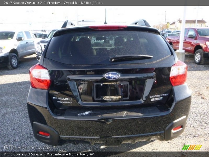 Crystal Black Silica / Black 2017 Subaru Crosstrek 2.0i Premium