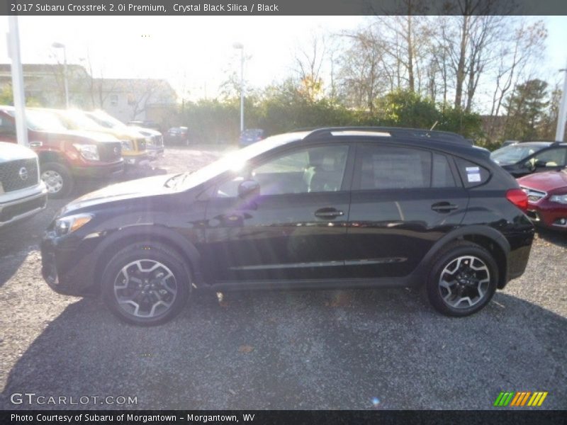 Crystal Black Silica / Black 2017 Subaru Crosstrek 2.0i Premium