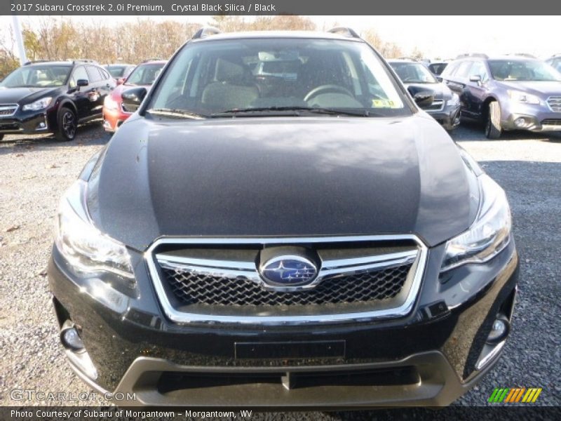 Crystal Black Silica / Black 2017 Subaru Crosstrek 2.0i Premium
