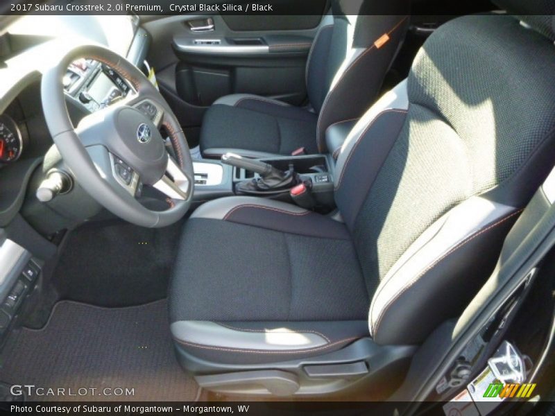Crystal Black Silica / Black 2017 Subaru Crosstrek 2.0i Premium