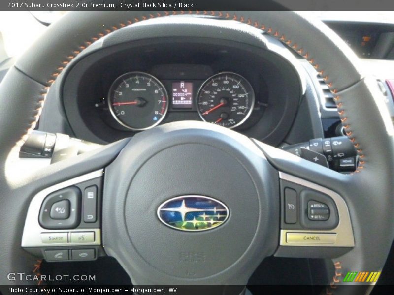 Crystal Black Silica / Black 2017 Subaru Crosstrek 2.0i Premium