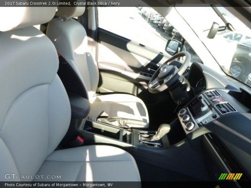 Crystal Black Silica / Ivory 2017 Subaru Crosstrek 2.0i Limited