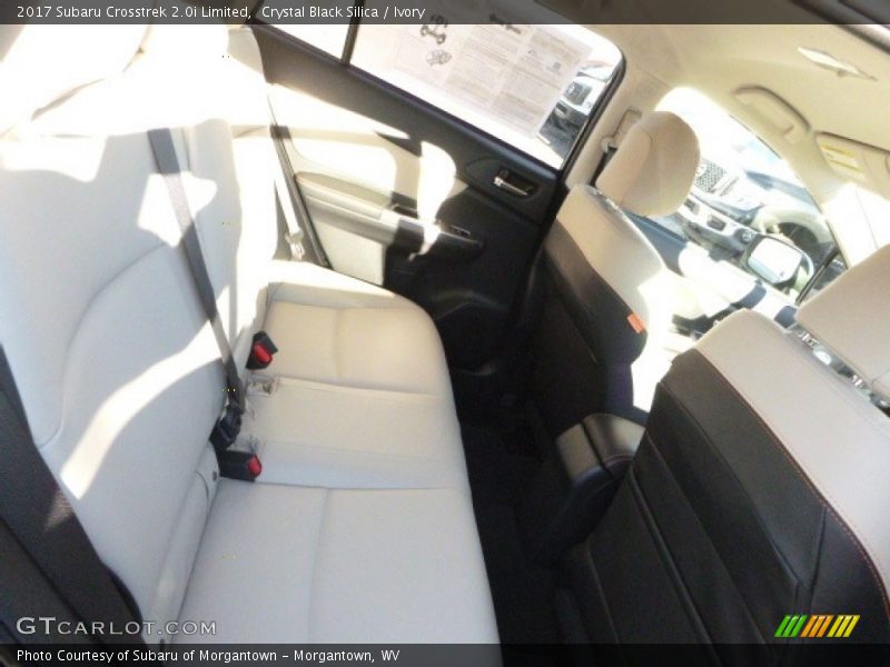 Crystal Black Silica / Ivory 2017 Subaru Crosstrek 2.0i Limited