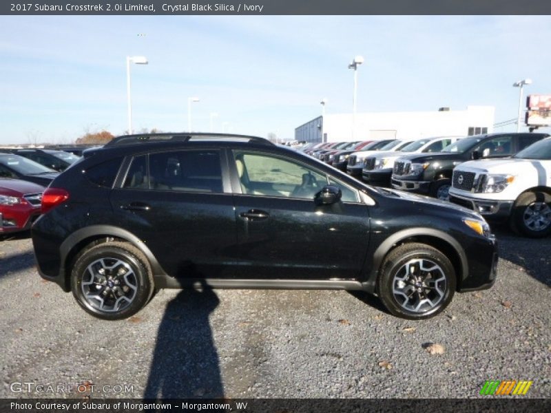 Crystal Black Silica / Ivory 2017 Subaru Crosstrek 2.0i Limited