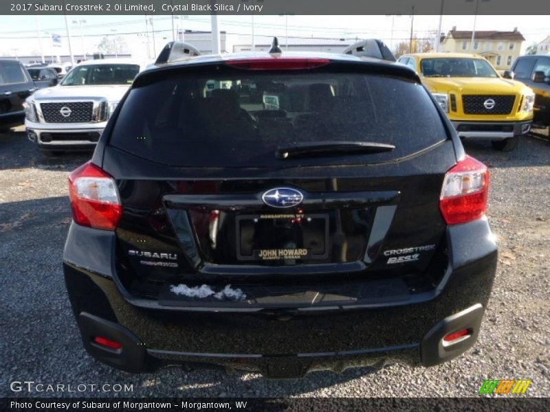 Crystal Black Silica / Ivory 2017 Subaru Crosstrek 2.0i Limited