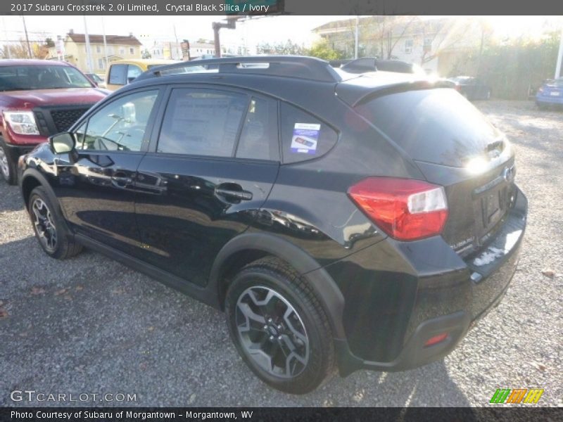 Crystal Black Silica / Ivory 2017 Subaru Crosstrek 2.0i Limited