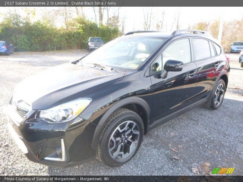 Crystal Black Silica / Ivory 2017 Subaru Crosstrek 2.0i Limited