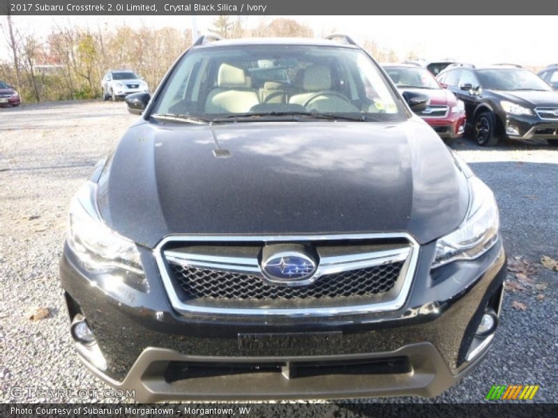 Crystal Black Silica / Ivory 2017 Subaru Crosstrek 2.0i Limited