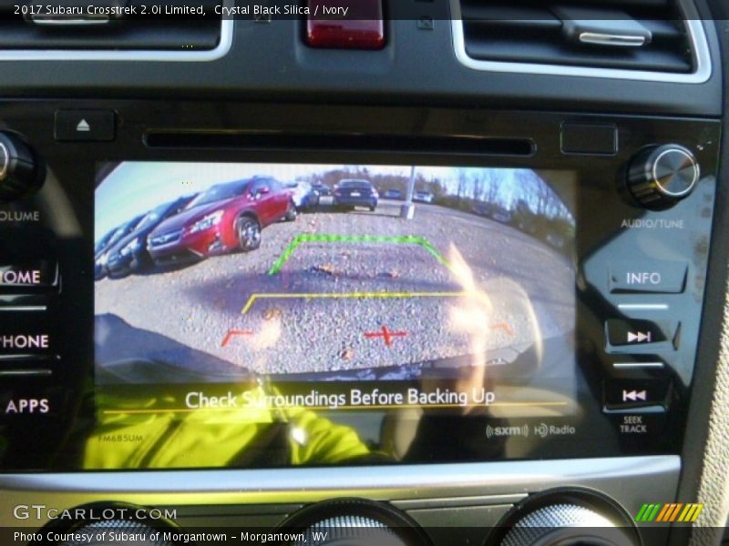 Crystal Black Silica / Ivory 2017 Subaru Crosstrek 2.0i Limited