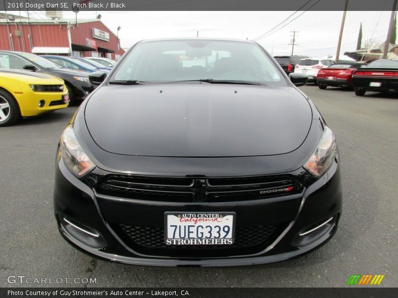 Pitch Black / Black 2016 Dodge Dart SE