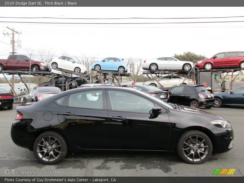 Pitch Black / Black 2016 Dodge Dart SE