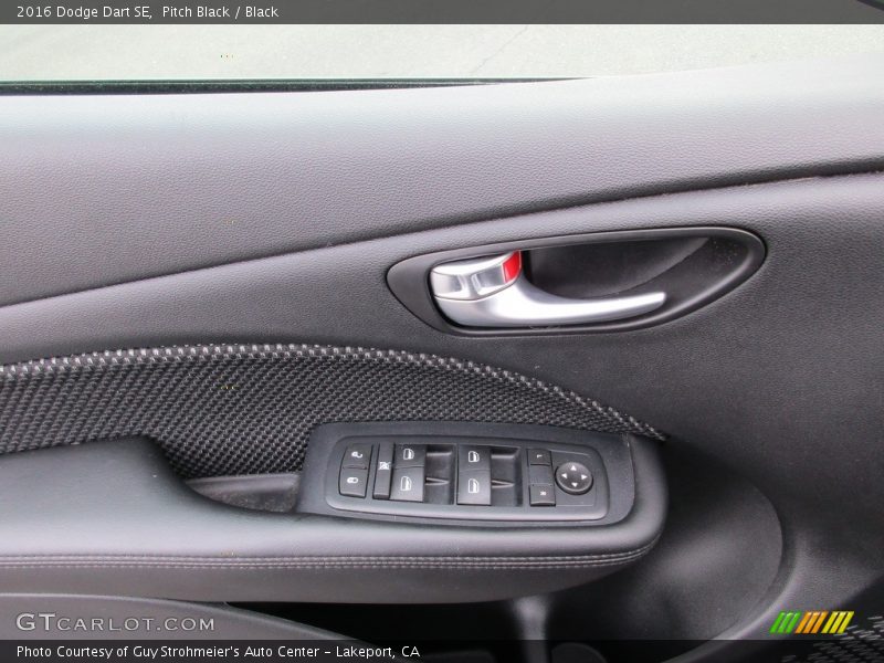 Pitch Black / Black 2016 Dodge Dart SE