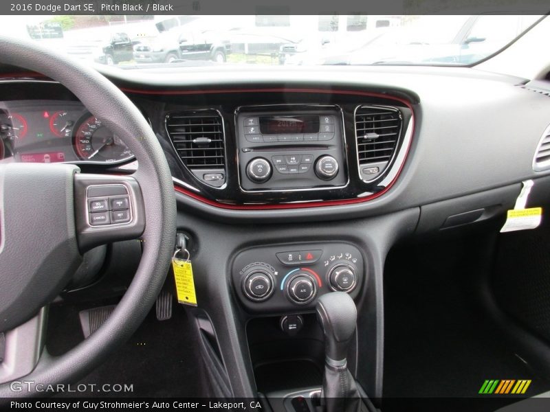 Pitch Black / Black 2016 Dodge Dart SE