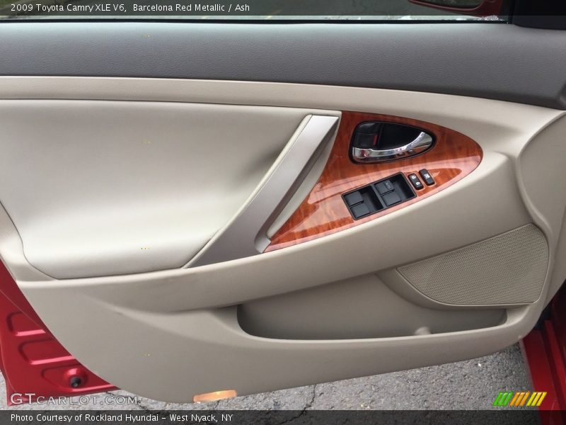 Barcelona Red Metallic / Ash 2009 Toyota Camry XLE V6