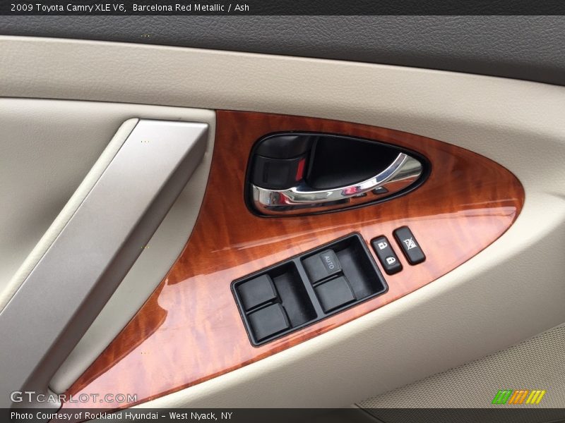 Barcelona Red Metallic / Ash 2009 Toyota Camry XLE V6