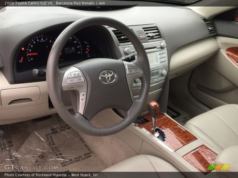 Barcelona Red Metallic / Ash 2009 Toyota Camry XLE V6