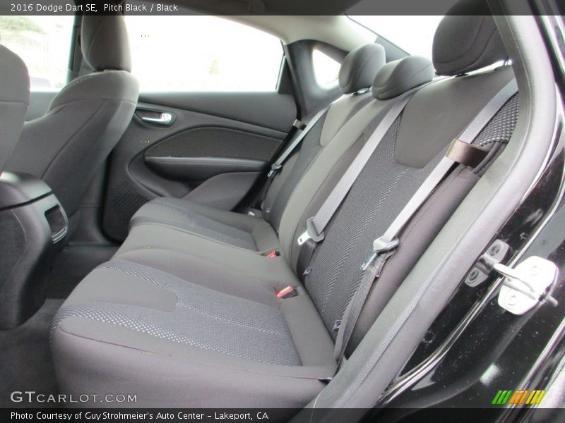 Pitch Black / Black 2016 Dodge Dart SE