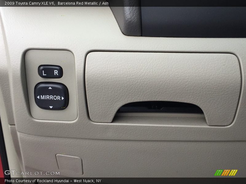 Barcelona Red Metallic / Ash 2009 Toyota Camry XLE V6