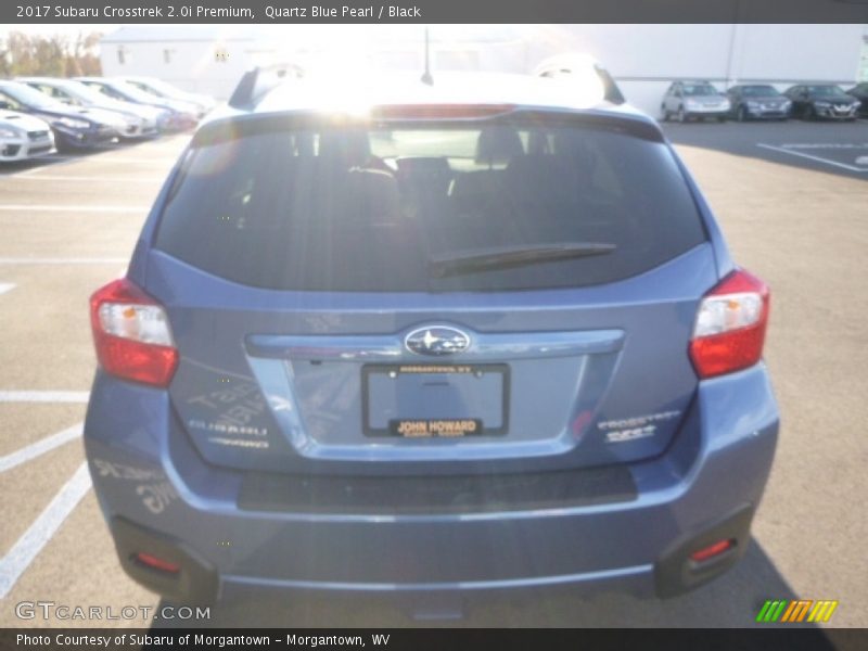 Quartz Blue Pearl / Black 2017 Subaru Crosstrek 2.0i Premium