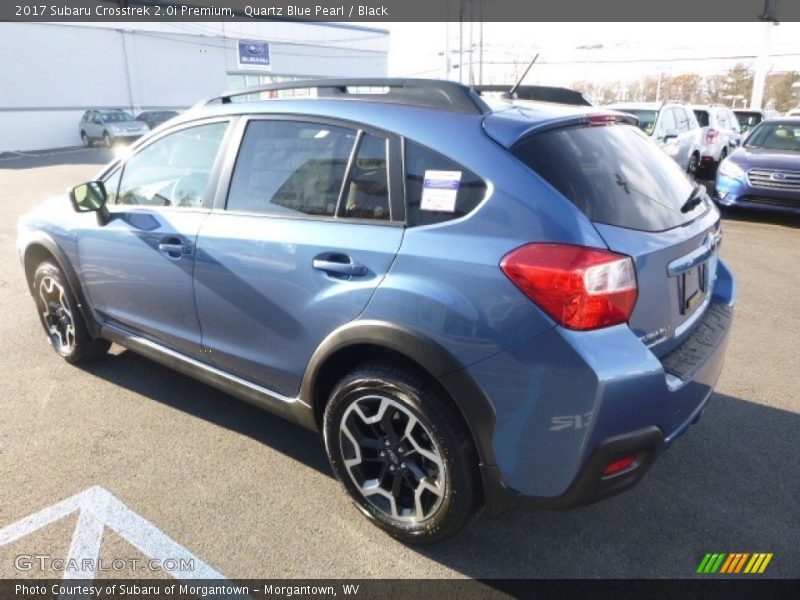 Quartz Blue Pearl / Black 2017 Subaru Crosstrek 2.0i Premium