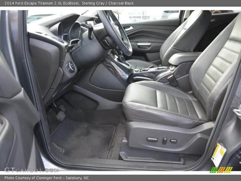 Sterling Gray / Charcoal Black 2014 Ford Escape Titanium 2.0L EcoBoost