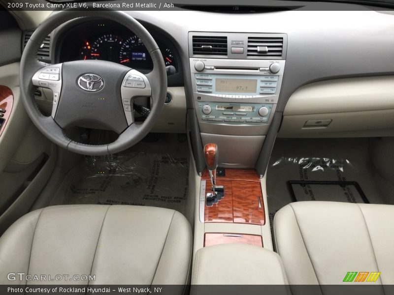Barcelona Red Metallic / Ash 2009 Toyota Camry XLE V6