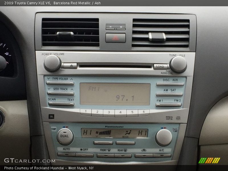 Barcelona Red Metallic / Ash 2009 Toyota Camry XLE V6