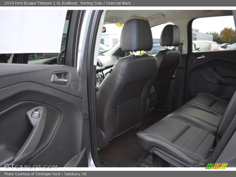 Sterling Gray / Charcoal Black 2014 Ford Escape Titanium 2.0L EcoBoost