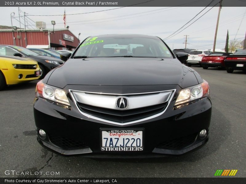 Crystal Black Pearl / Parchment 2013 Acura ILX 2.0L Premium
