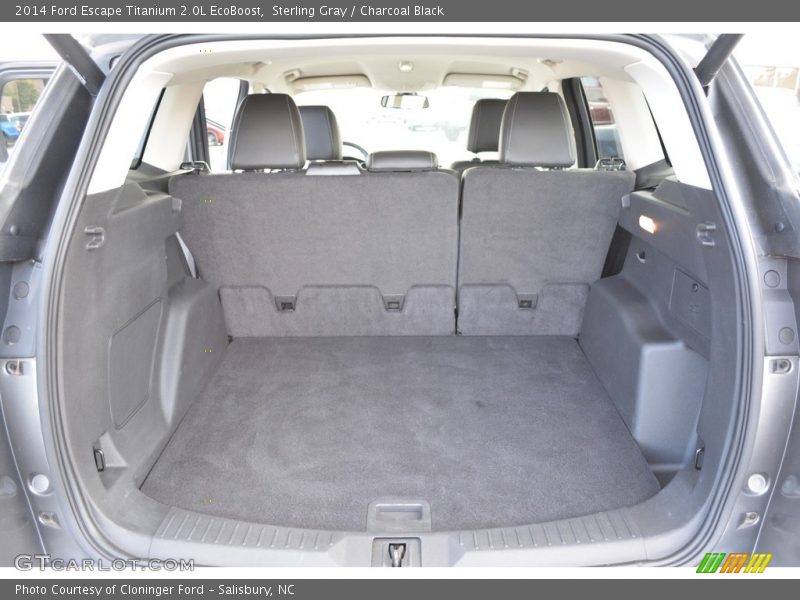 Sterling Gray / Charcoal Black 2014 Ford Escape Titanium 2.0L EcoBoost