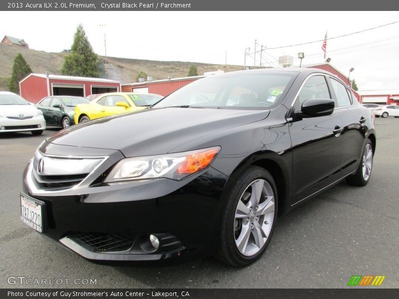 Crystal Black Pearl / Parchment 2013 Acura ILX 2.0L Premium