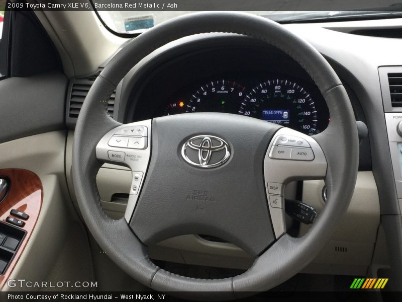 Barcelona Red Metallic / Ash 2009 Toyota Camry XLE V6